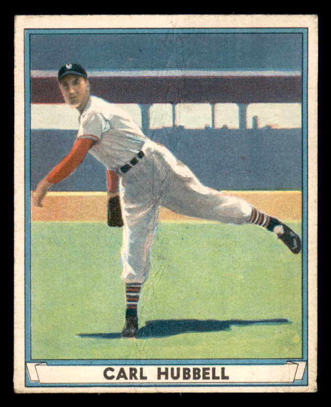 1941 Play Ball #006 Carl Hubbell Giants FR-GD 533720