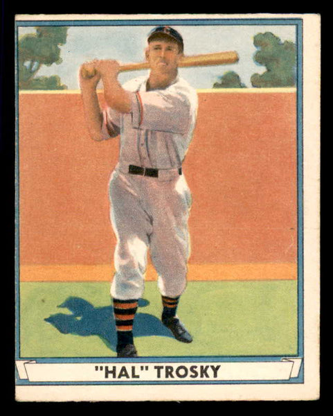 1941 Play Ball #016 Hal Trosky Indians VG 533729