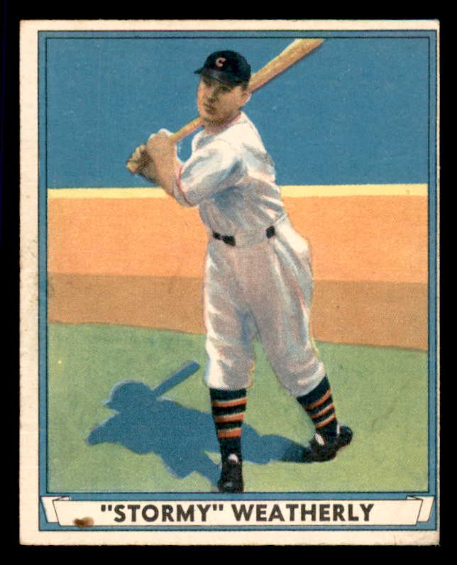 1941 Play Ball #017 Roy Weatherly Indians VG-EX 533730
