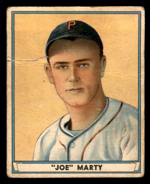 1941 Play Ball #028 Joe Marty Phillies PR-FR 533743