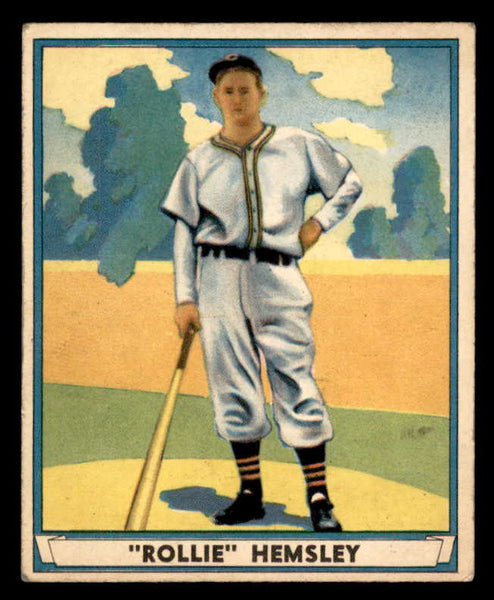 1941 Play Ball #034 Rollie Hemsley Indians VG-EX/EX 533751