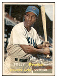 1957 Topps Baseball #159 Solly Drake Cubs EX-MT 533772