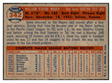 1957 Topps Baseball #342 Gene Mauch Red Sox EX-MT 533774