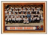 1957 Topps Baseball #317 New York Giants Team EX-MT 533776
