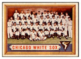 1957 Topps Baseball #329 Chicago White Sox Team EX-MT 533778