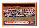 1957 Topps Baseball #251 Baltimore Orioles Team EX-MT 533781