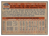 1957 Topps Baseball #369 Milt Graff A's EX-MT 533789