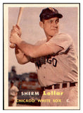 1957 Topps Baseball #023 Sherm Lollar White Sox EX-MT 533792