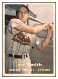 1957 Topps Baseball #041 Hal Smith A's EX-MT 533794