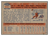 1957 Topps Baseball #401 Earl Battey White Sox EX-MT 533795