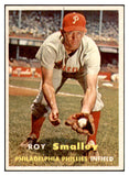 1957 Topps Baseball #397 Roy Smalley Phillies EX-MT 533796