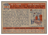 1957 Topps Baseball #383 Juan Pizarro Braves EX-MT 533802