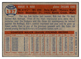 1957 Topps Baseball #137 Bob Rush Cubs EX-MT 533809