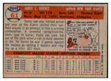 1957 Topps Baseball #061 Dusty Rhodes Giants EX-MT 533810