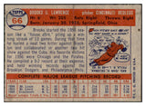 1957 Topps Baseball #066 Brooks Lawrence Reds EX-MT 533812
