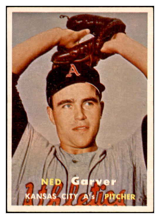 1957 Topps Baseball #285 Ned Garver A's EX-MT 533813