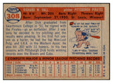 1957 Topps Baseball #308 Dick Hall Pirates EX-MT 533814