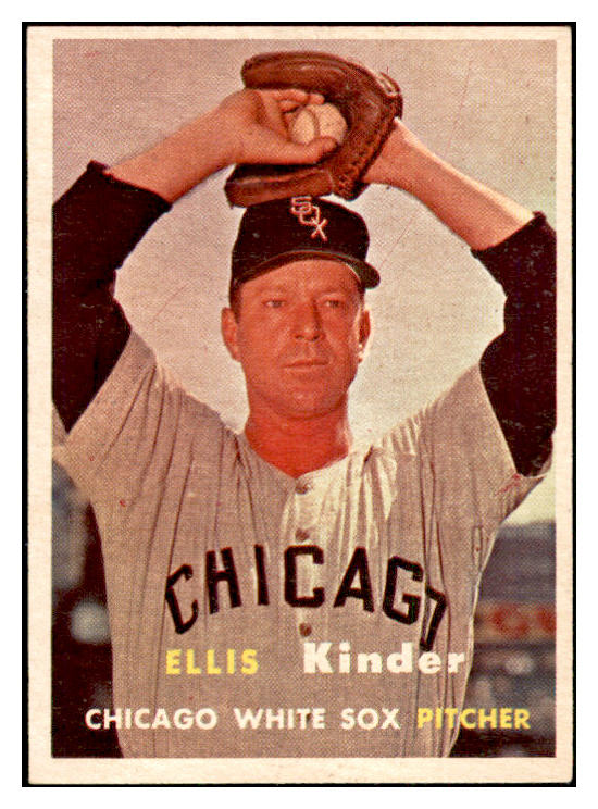 1957 Topps Baseball #352 Ellis Kinder White Sox EX-MT 533815