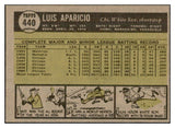 1961 Topps Baseball #440 Luis Aparicio White Sox EX-MT 533816