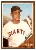 1962 Topps Baseball #565 Jose Pagan Giants EX-MT 533819
