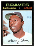 1971 Topps Baseball #400 Hank Aaron Braves EX+/EX-MT 533821