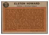1962 Topps Baseball #473 Elston Howard A.S. Yankees NR-MT 533826