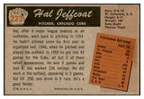 1955 Bowman Baseball #223 Hal Jeffcoat Cubs EX-MT 533830