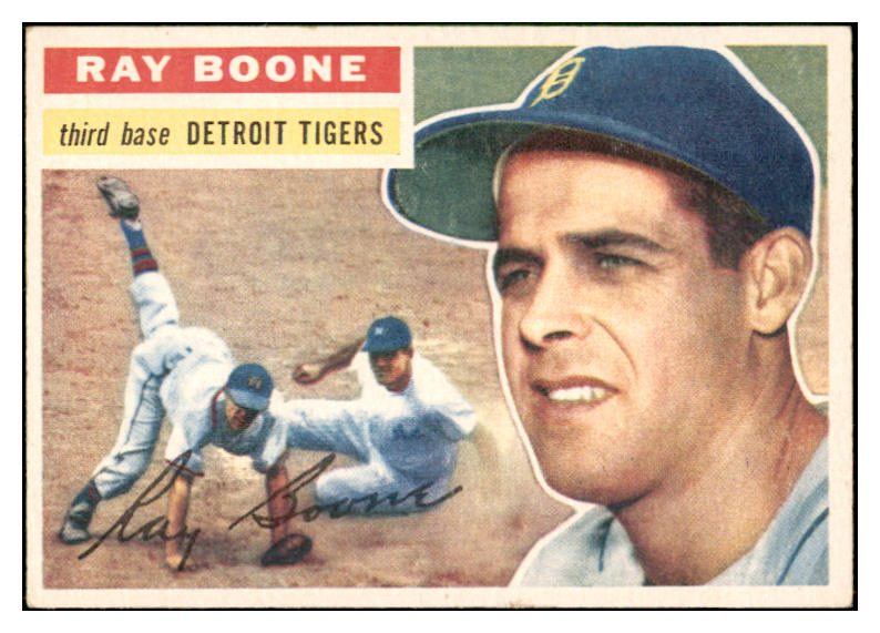 1956 Topps Baseball #006 Ray Boone Tigers EX-MT White 533843