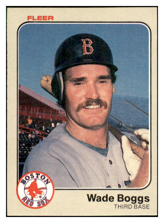1983 Fleer #179 Wade Boggs Red Sox EX-MT 533861
