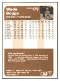 1983 Fleer #179 Wade Boggs Red Sox EX-MT 533861