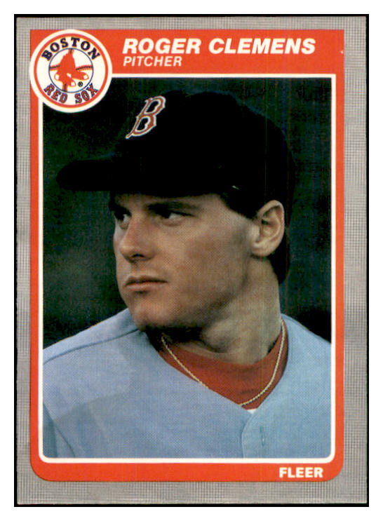 1985 Fleer #155 Roger Clemens Red Sox EX-MT 533863