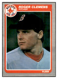 1985 Fleer #155 Roger Clemens Red Sox EX-MT 533863