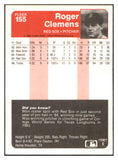 1985 Fleer #155 Roger Clemens Red Sox EX-MT 533863