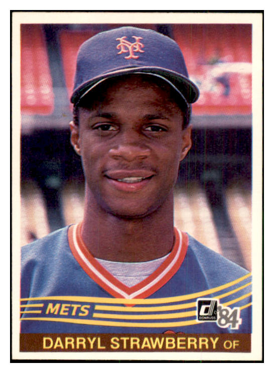 1984 Donruss #068 Darryl Strawberry Mets EX 533864