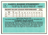 1984 Donruss #068 Darryl Strawberry Mets EX 533864