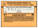 1989 Donruss #033 Ken Griffey Jr Mariners EX-MT 533866