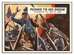 1962 Topps Civil War News #019 Stonewall Jackson NR-MT 533871