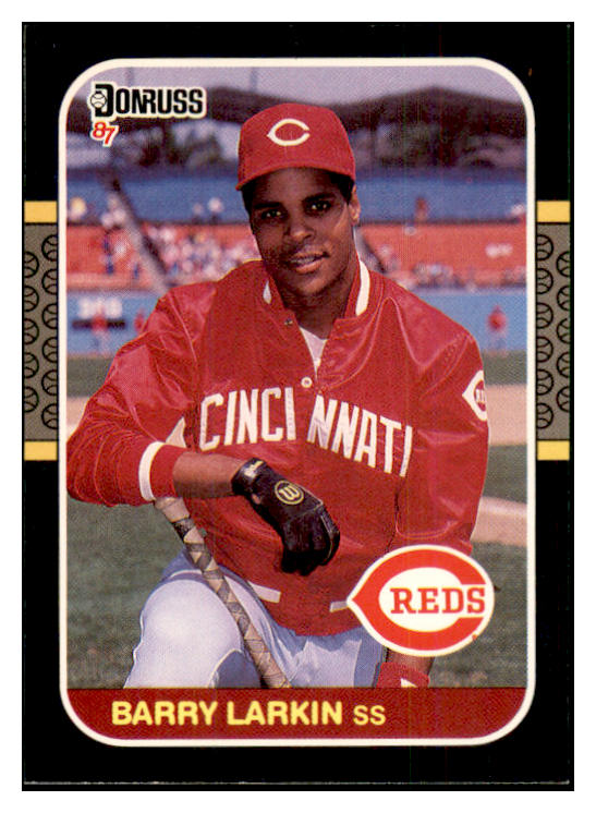 1987 Donruss #492 Barry Larkin Reds NR-MT 533874
