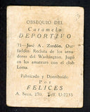 1945-46 Caramelo Deportivo #071 Jose Zardon Good 533884