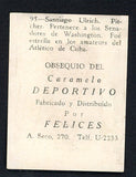1945-46 Caramelo Deportivo #095 Santiago Ulrich VG 533892