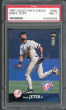 1997 Collectors Choice #180 Derek Jeter Yankees PSA 7 NM 533920