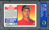 1991 Score #671 Chipper Jones Braves PSA 8 NM/MT 533934
