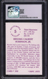 1975 SSPC #392 Brooks Robinson Orioles CSG 8 NM/MT 533968