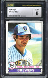 1979 Topps Baseball #024 Paul Molitor Brewers CSG 6 EX-MT 533973
