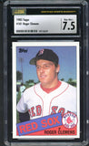 1985 Topps #181 Roger Clemens Red Sox CSG 7.5 NM+ 533984