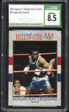 1991 Impel #029 Sugar Ray Leonard Boxer CSG 8.5 NM/MT+ 533985