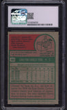 1975 Topps Baseball #080 Carlton Fisk Red Sox CSG 6.5 EX-MT+ 533992