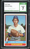 1976 Topps Baseball #530 Don Sutton Dodgers CSG 7 NM 534000