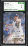 1997 Fleer #176 Mariano Rivera Yankees CSG 9 MINT 534009