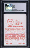 1975 SSPC #506 Dennis Eckersley Indians CSG 8.5 NM/MT+ 534032